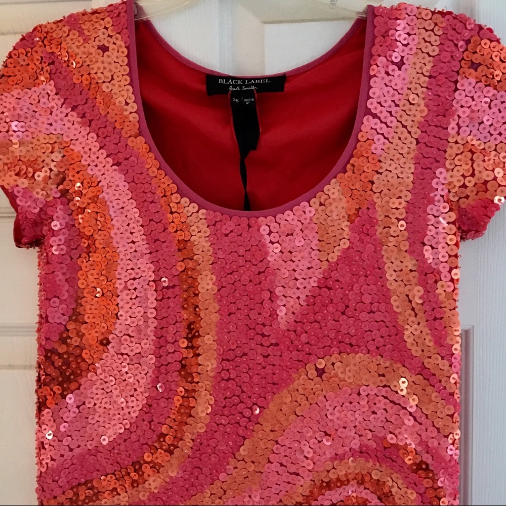 NWT Paul Smith sequin mini dress size 38